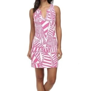 The Lilly Pulitzer Estrada Shift Dress in size large Capri Pink